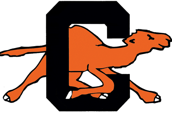 Campbell Fighting Camels 1993-2004 Primary Logo Print Decal